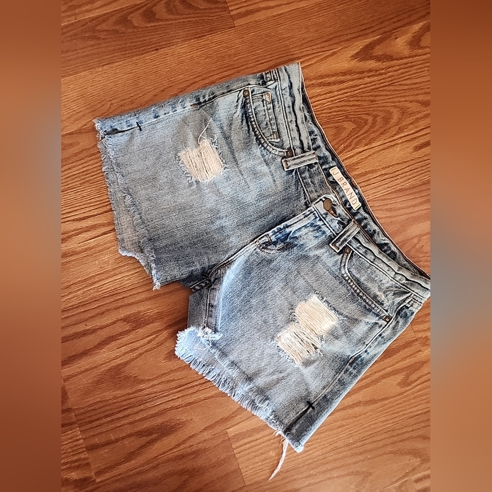 J Brand‎ distressed Cutoffs shorts festival size 27
